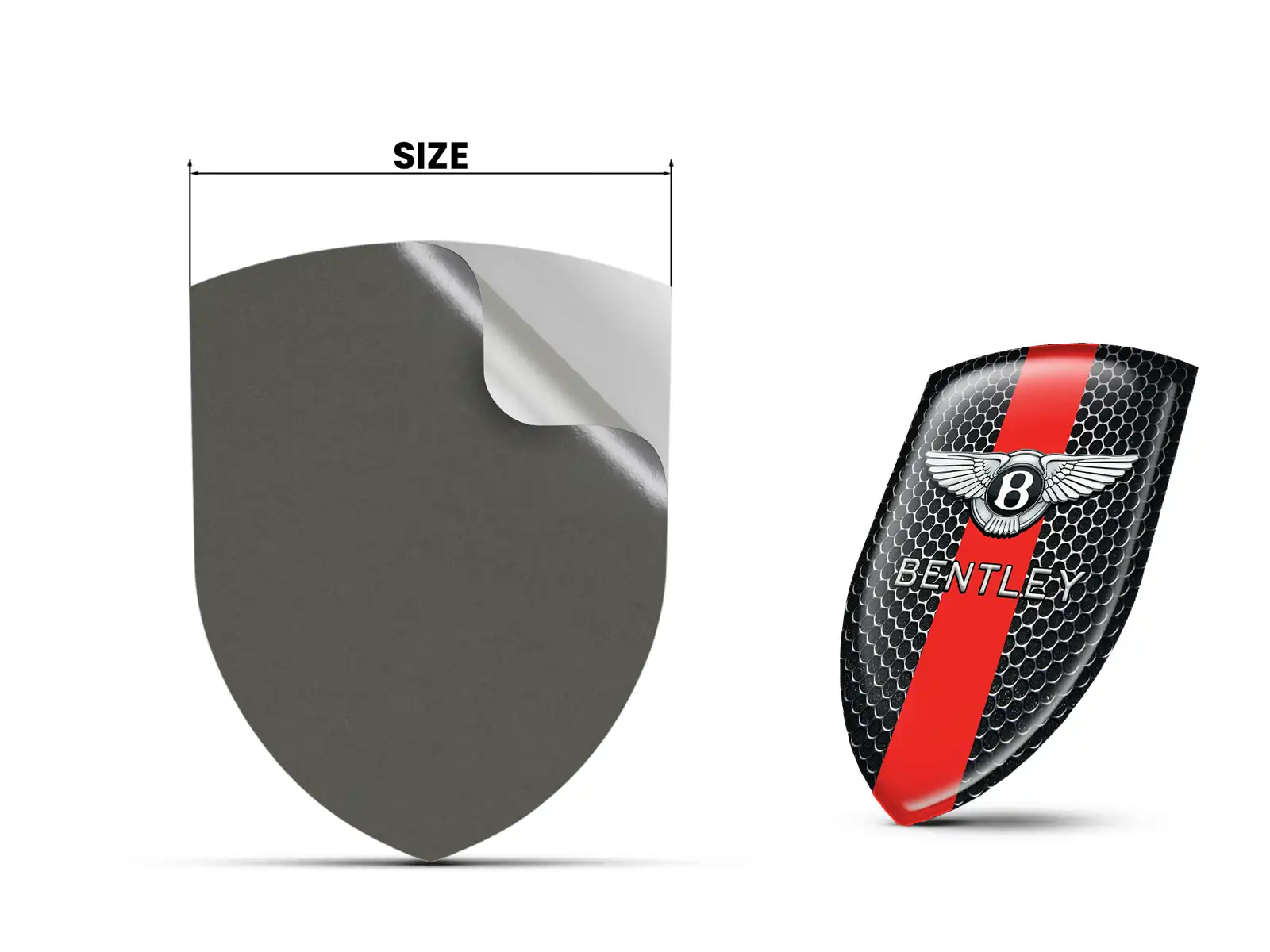 Bentley Decalcomanie Vetri Veicolo Chic Max Durevoli Pro